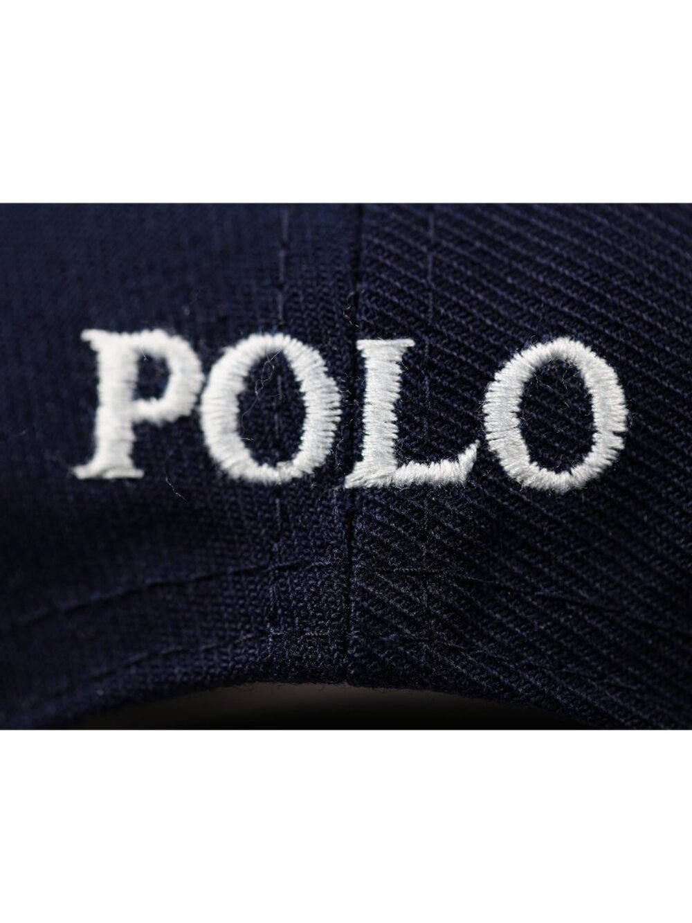 NWT Polo Ralph Lauren Big Pony Cap Navy – Twill High Crown Ball Hat OS Unisex - Picture 3 of 6